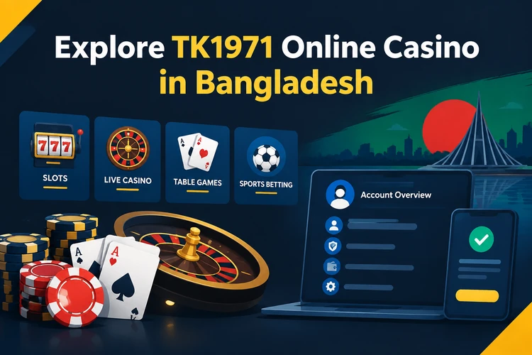 Explore TK1971 Online Casino in Bangladesh