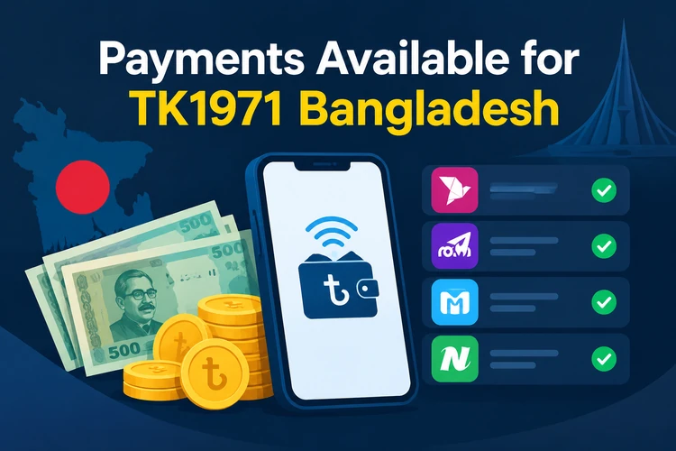 Payments Available for TK1971 Bangladesh