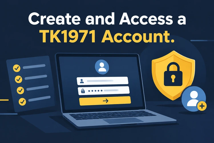 Create and Access a TK1971 Account